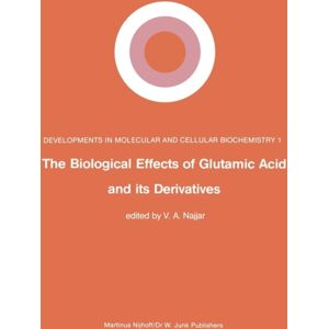 Springer The Biological Effects Of Glutamic Acid And Its Derivatives Springer The Biological Effects Of Glutamic Acid And Its Derivatives