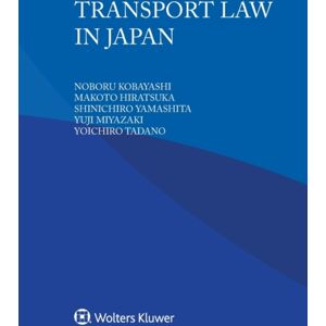 Kluwer Law International Transport Law In Japan Kluwer Law International Transport Law In Japan