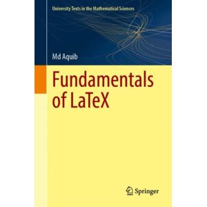 Springer Nature Switzerland AG Fundamentals Of Latex Springer Nature Switzerland AG Fundamentals Of Latex