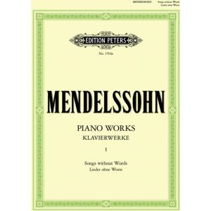 Edition Peters Piano Works, Vol. 1 Edition Peters Piano Works, Vol. 1
