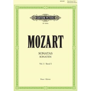 Edition Peters Piano Sonatas, Vol. 1: Nos. 1-10 Edition Peters Piano Sonatas, Vol. 1: Nos. 1-10