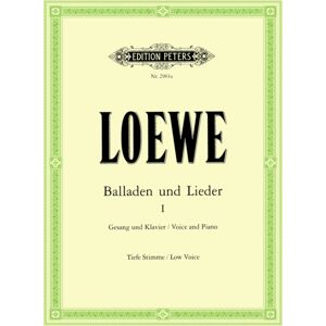 Edition Peters 15 Ballads And Songs Vol.1 Edition Peters 15 Ballads And Songs Vol.1