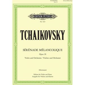 Edition Peters Serenade Melancolique Op.26 Edition Peters Serenade Melancolique Op.26