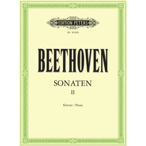 Edition Peters Piano Sonatas, Vol. 2: Nos. 16-32 Edition Peters Piano Sonatas, Vol. 2: Nos. 16-32