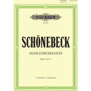 Edition Peters Duos Op.12 For 2 Cellos Edition Peters Duos Op.12 For 2 Cellos