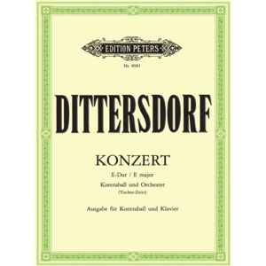 Edition Peters Concerto In E Major Edition Peters Concerto In E Major