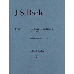 SCHOTT & CO J S Bach Goldberg Variationen Bwv 988 SCHOTT & CO J S Bach Goldberg Variationen Bwv 988