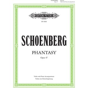 Edition Peters Phantasy Op. 47 : For Violin With Piano Accompaniment Edition Peters Phantasy Op. 47 : For Violin With Piano Accompaniment