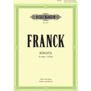 Edition Peters Violin Sonata In A Edition Peters Violin Sonata In A