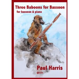 Queen's Temple Publications 3 Baboons For Bassoon Queen's Temple Publications 3 Baboons For Bassoon