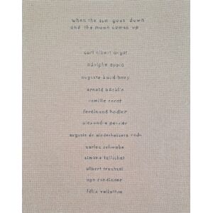 Five Continents Editions When The Sun Goes Down And The Moon Comes Up Five Continents Editions When The Sun Goes Down And The Moon Comes Up