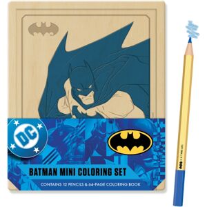 Insight Editions Batman Mini Coloring Set : Contains 64pp Coloring Book And 12 Premium Colored Pencils Insight Editions Batman Mini Coloring Set : Contains 64pp Coloring Book And 12 Premium Colored Pencils
