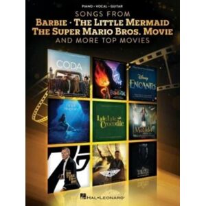 Hal Leonard Corporation Songs From Barbie, The Little Mermaid : The Super Mario Bros Movie, And More Top Movies Hal Leonard Corporation Songs From Barbie, The Little Mermaid : The Super Mario Bros Movie, And More Top Movies