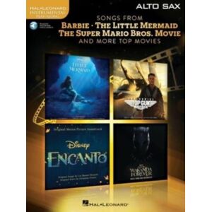 Hal Leonard Corporation Songs From Barbie, The Little Mermaid : The Super Mario Bros. Movie, And More Top Movies For Alto Sax Hal Leonard Corporation Songs From Barbie, The Little Mermaid : The Super Mario Bros. Movie, And More Top Movies For Alto Sax