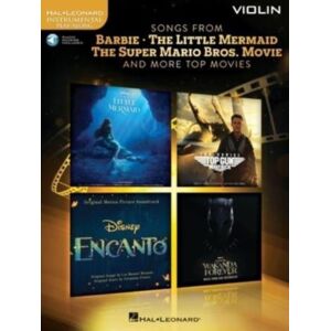 Hal Leonard Corporation Songs From Barbie, The Little Mermaid : The Super Mario Bros. Movie, And More Top Movies For Violin Hal Leonard Corporation Songs From Barbie, The Little Mermaid : The Super Mario Bros. Movie, And More Top Movies For Violin