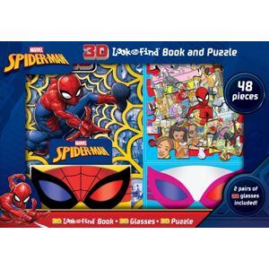 Phoenix International Publications, Incorporated Marvel Spider-Man: 3d Look And Find Book And Puzzle Phoenix International Publications, Incorporated Marvel Spider-Man: 3d Look And Find Book And Puzzle