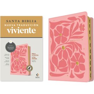 Tyndale House Publishers Biblia Ultrafina Ntv, Letra Grande Con Filament (Sentipiel, Flores Rosa, Indice, Letra Roja) Tyndale House Publishers Biblia Ultrafina Ntv, Letra Grande Con Filament (Sentipiel, Flores Rosa, Indice, Letra Roja)
