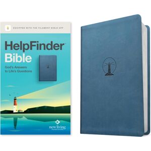 Tyndale House Publishers Helpfinder Bible Nlt, Filament Enabled (Leatherlike, Harbor Blue, Red Letter) Tyndale House Publishers Helpfinder Bible Nlt, Filament Enabled (Leatherlike, Harbor Blue, Red Letter)