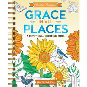 Andrews McMeel Publishing Grace In All Places : A Devotional Coloring Book Andrews McMeel Publishing Grace In All Places : A Devotional Coloring Book