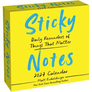Andrews McMeel Publishing Sticky Notes 2027 Day-To-Day Calendar : Daily Reminders Of Moments That Matter Andrews McMeel Publishing Sticky Notes 2027 Day-To-Day Calendar : Daily Reminders Of Moments That Matter