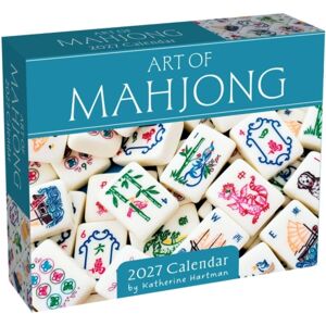 Andrews McMeel Publishing Art Of Mahjong 2027 Day-To-Day Calendar Andrews McMeel Publishing Art Of Mahjong 2027 Day-To-Day Calendar