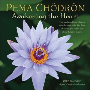 Andrews McMeel Publishing Pema Chodron 2027 Wall Calendar : Awakening The Heart—a Year Of Inspiring Quotes Andrews McMeel Publishing Pema Chodron 2027 Wall Calendar : Awakening The Heart—a Year Of Inspiring Quotes