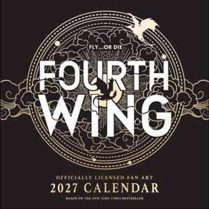 Andrews McMeel Publishing Fourth Wing Officially Licensed Fan Art 2027 Wall Calendar Andrews McMeel Publishing Fourth Wing Officially Licensed Fan Art 2027 Wall Calendar