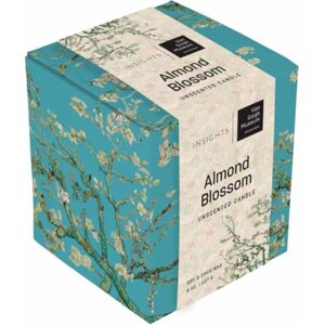 Insight Editions Van Gogh Almond Blossom Unscented Glass Candle Insight Editions Van Gogh Almond Blossom Unscented Glass Candle