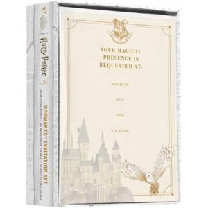 Insight Editions Harry Potter: Hogwarts Invitation Set (Set Of 30) Insight Editions Harry Potter: Hogwarts Invitation Set (Set Of 30)