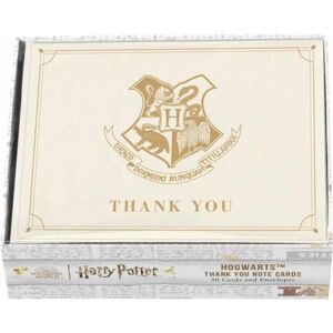 Insight Editions Harry Potter: Hogwarts Thank You Boxed Cards (Set Of 30) Insight Editions Harry Potter: Hogwarts Thank You Boxed Cards (Set Of 30)