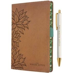 Insight Editions The White Lotus Journal And Pen Set Insight Editions The White Lotus Journal And Pen Set