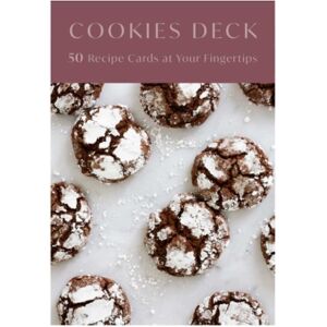 Insight Editions Williams Sonoma Cookies Recipe Deck : 50 Recipe Cards For Cookies & Bars At Your Fingertips Insight Editions Williams Sonoma Cookies Recipe Deck : 50 Recipe Cards For Cookies & Bars At Your Fingertips