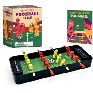Running Press Teeny-Tiny Foosball Table : Let'S Roll! Running Press Teeny-Tiny Foosball Table : Let'S Roll!