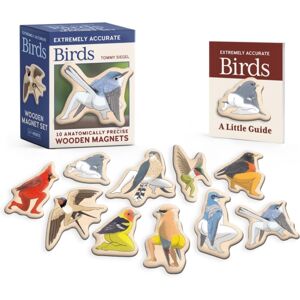 Running Press Extremely Accurate Birds Wooden Magnet Set : 10 Anatomically Precise Magnets Running Press Extremely Accurate Birds Wooden Magnet Set : 10 Anatomically Precise Magnets