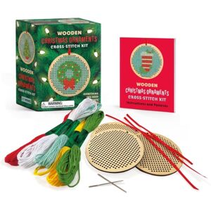 Running Press Wooden Christmas Ornaments Cross-Stitch Kit : Everything You Need To Create 3 Keepsakes Running Press Wooden Christmas Ornaments Cross-Stitch Kit : Everything You Need To Create 3 Keepsakes