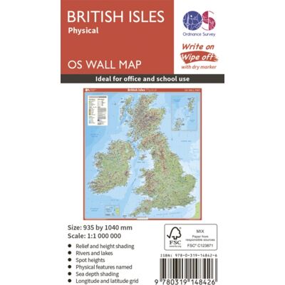 Ordnance Survey British Isles Physical Ordnance Survey British Isles Physical