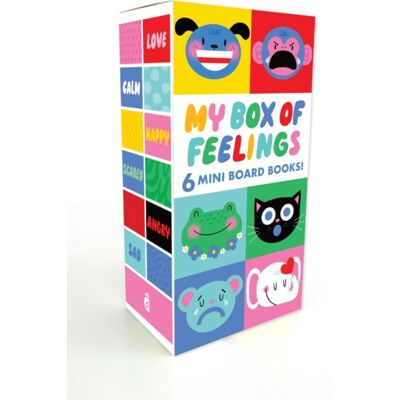 Abrams My Box Of Feelings (A Hello!Lucky Book) : 6 Mini Board Books! Abrams My Box Of Feelings (A Hello!Lucky Book) : 6 Mini Board Books!