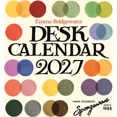 CAROUSEL CALENDARS 2027 Emma Bridgewater, Colour Palette Easel CAROUSEL CALENDARS 2027 Emma Bridgewater, Colour Palette Easel