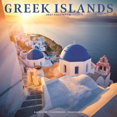 AVONSIDE CALENDARS 2027 Greek Islands Wall AVONSIDE CALENDARS 2027 Greek Islands Wall