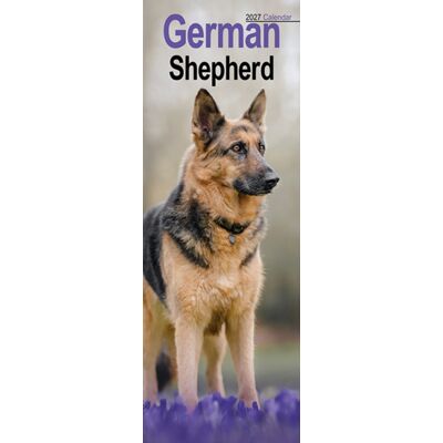 CAROUSEL CALENDARS 2027 German Shepherd Slim CAROUSEL CALENDARS 2027 German Shepherd Slim