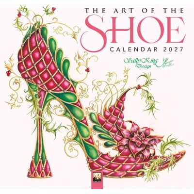 Flame Tree Publishing Sally King Design: The Art Of The Shoe Mini Wall Calendar 2027 (Art Calendar) Flame Tree Publishing Sally King Design: The Art Of The Shoe Mini Wall Calendar 2027 (Art Calendar)
