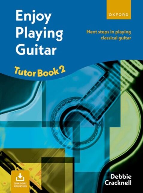 Oxford University Press Enjoy Playing Guitar Tutor Book 2 + Cd : Next Steps In Playing Classical Guitar