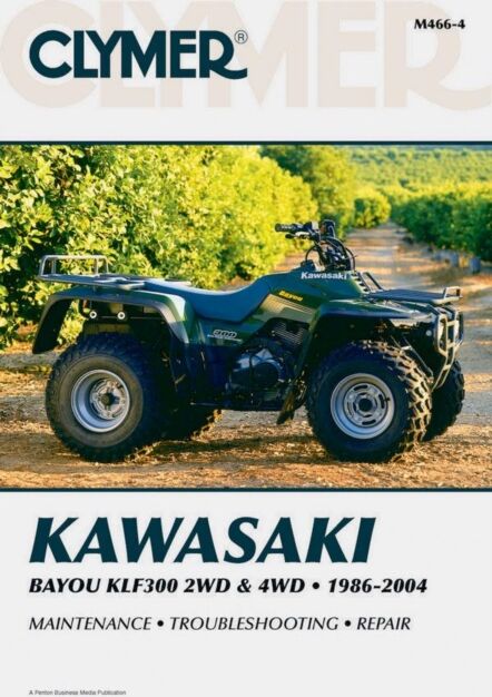 Haynes Publishing Group Kawasaki Bayou Klf300 2wd (1986-2004) & 4wd (1989-2004) Service Repair Manual