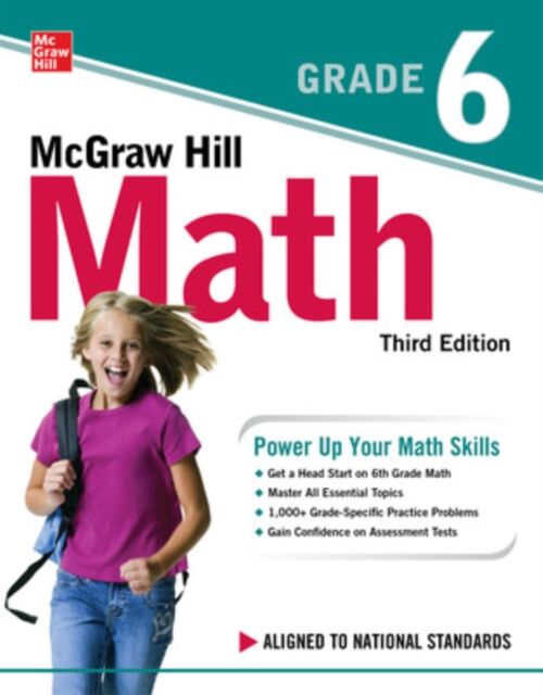 McGraw-Hill Education Mcgraw Hill Math Grade 6, Third Edition