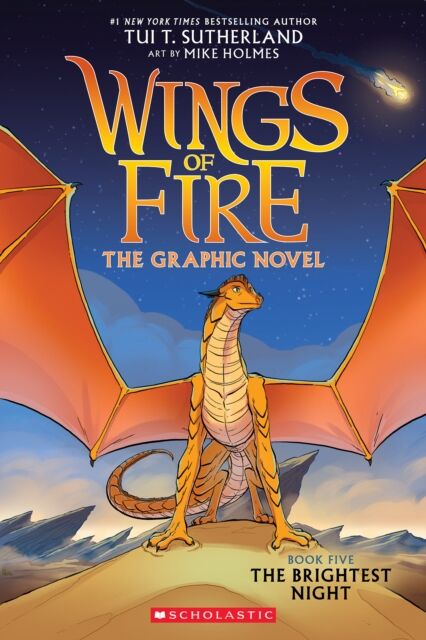 Scholastic US The Brightest Night (Wings Of Fire Graphic Novel 5)