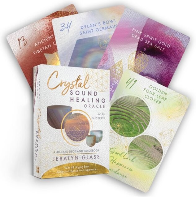 Hay House Inc Crystal Sound Healing Oracle : A 48-Card Deck And Guidebook With 48 Singing Bowl Audios To Enhance Your Experience