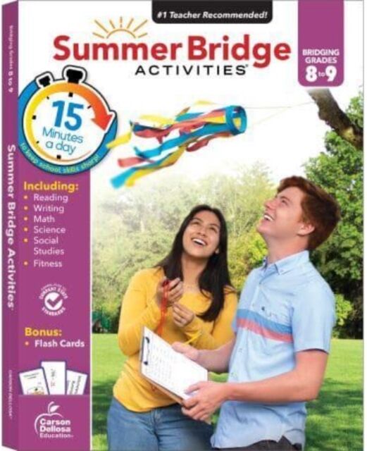 Carson Dellosa Summer Bridge Activities Grades 8 To 9