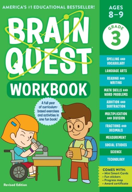 Workman Publishing Brain Quest Workbook: 3rd Grade (Revised Edition)