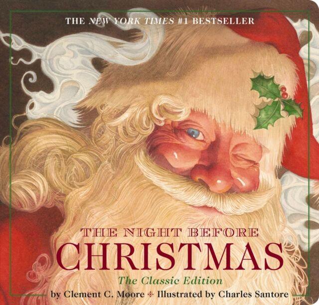 HarperCollins Focus The Night Before Christmas Board Book : The Classic Edition
