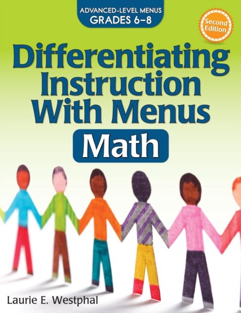 Prufrock Press Differentiating Instruction With Menus : Math (Grades 6-8)
